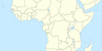 Karte von Swasiland-Afrika